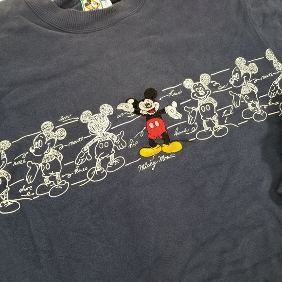 Vintage Disney Mickey Mouse Sweatshirt - Picture 2 of 8